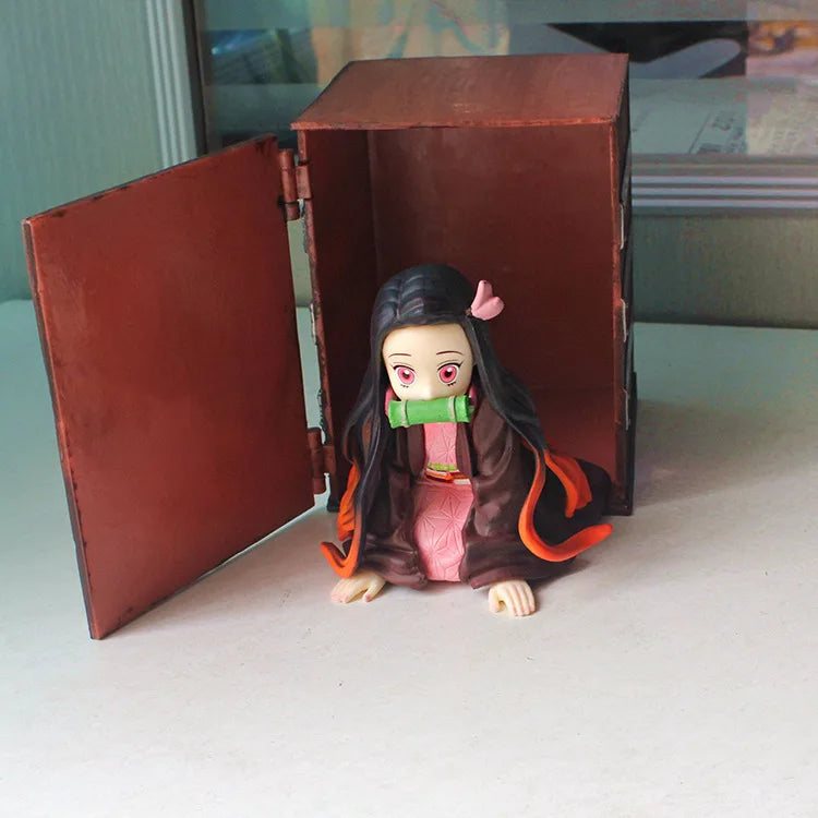 Demon Slayer: cute Nezuko Figurine