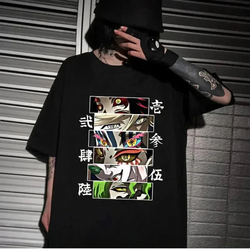 Demon Slayer : Lune superieur. T-shirt