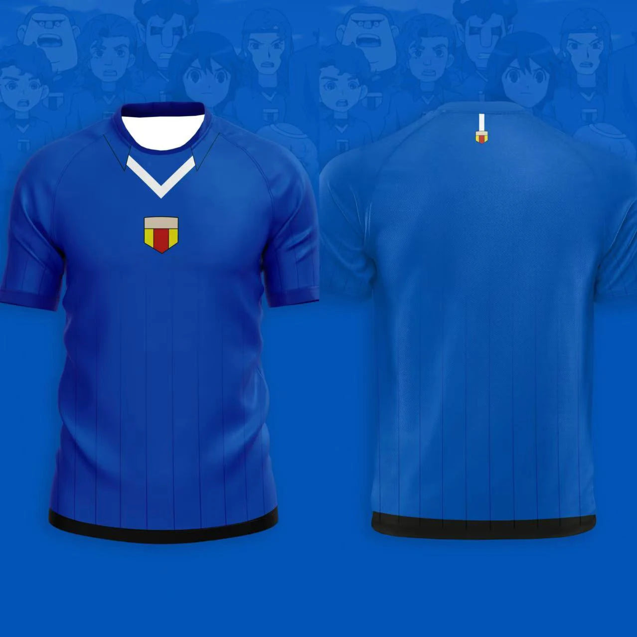 Inazuma Eleven: Mark Evens and Team. t-shirt jerseys