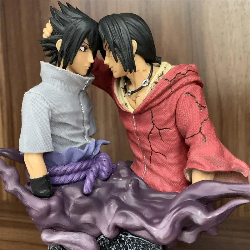 Naruto Shippuden: Sasuke and itachi. 17cm figure