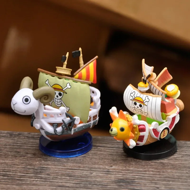 One Piece:Thousand sunny and Going marry Ships. 10 CM figure