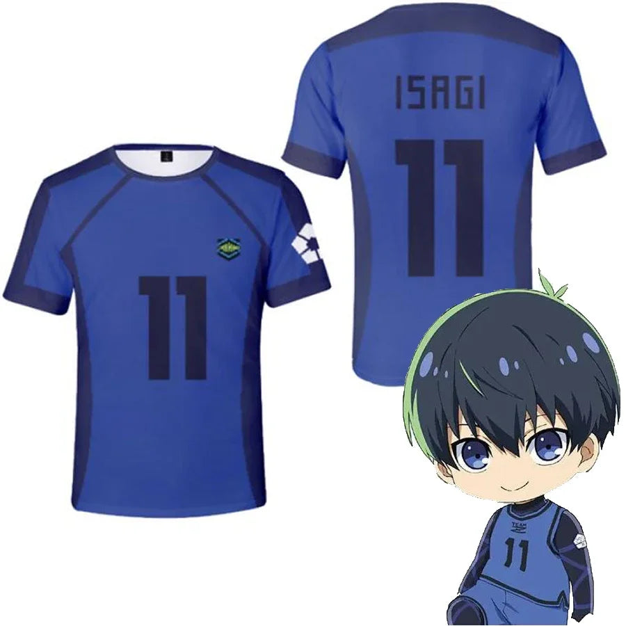 Blue Lock :T-Shirt Isagui and team