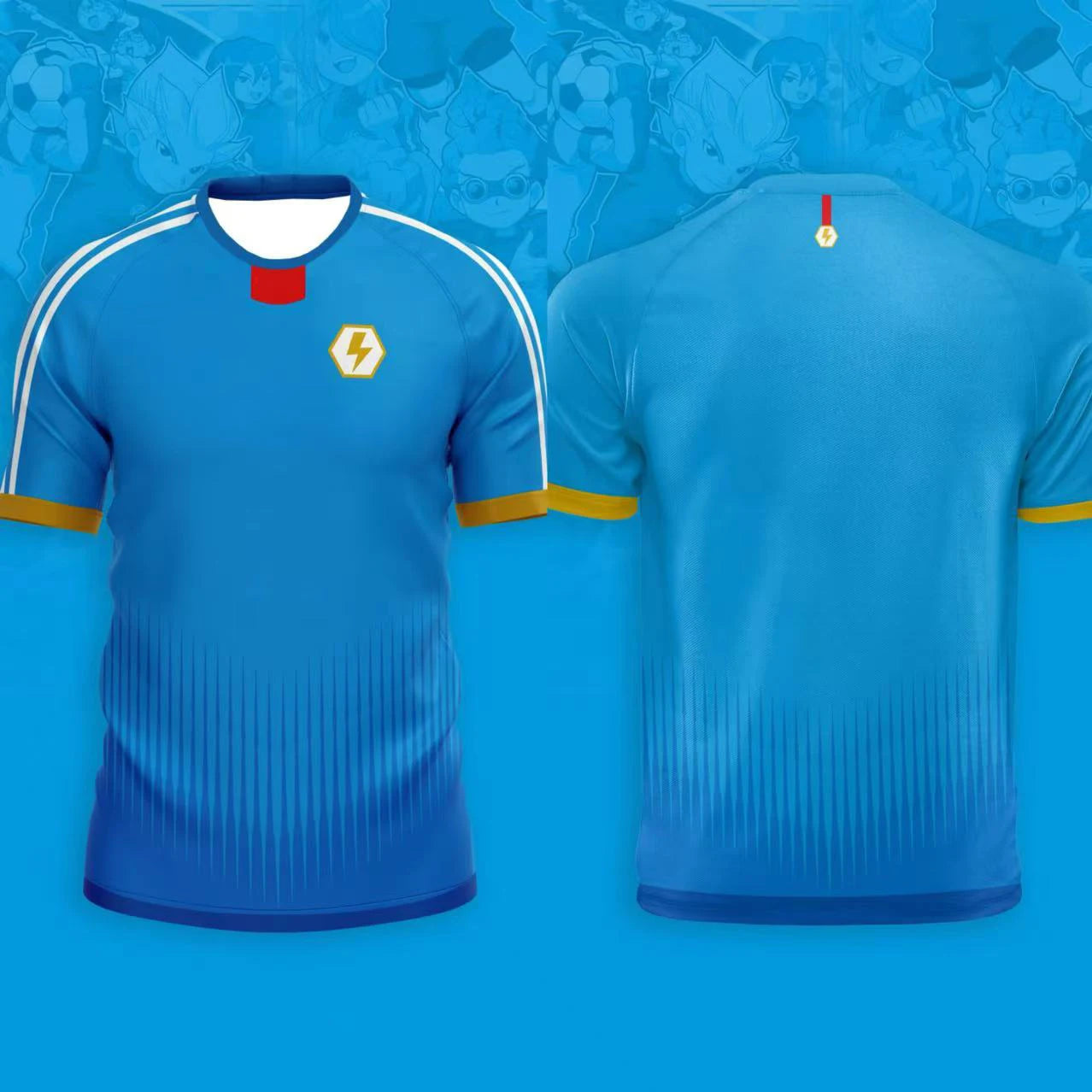 Inazuma Eleven: Mark Evens and Team. t-shirt jerseys