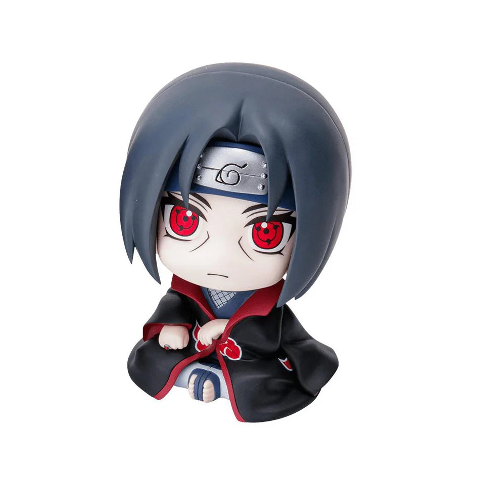 Naruto: Naruto, Kakashi, Sasuke, Itachi. 9cm Chibi Figure