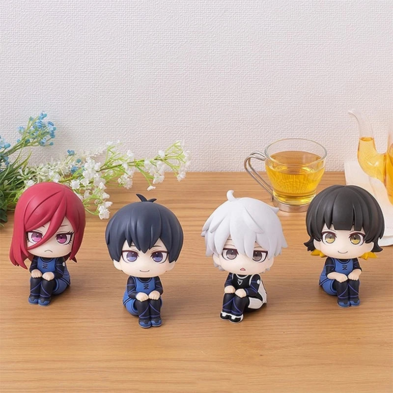 Blue Lock: Isagi,Nagi,Bachira,Chigiri. 12 cm figure