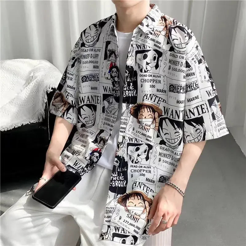 One piece: oversized shirt