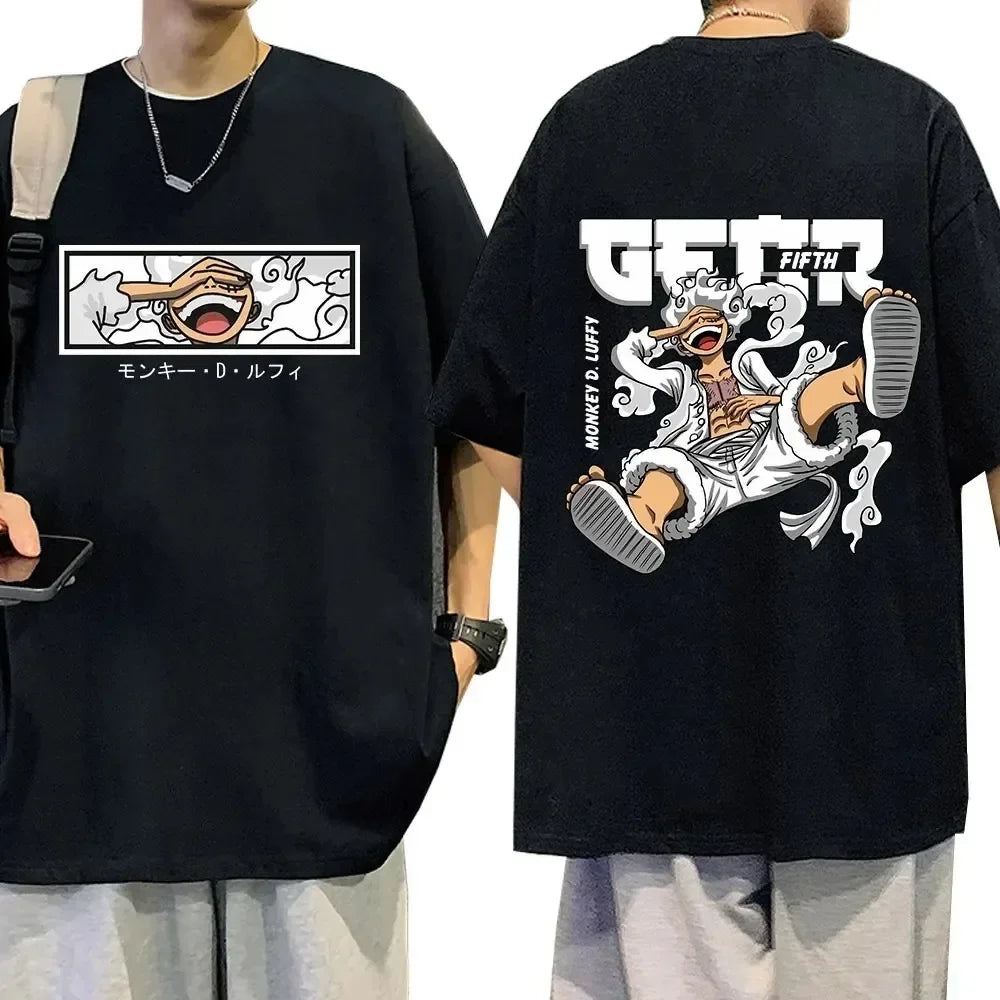 One piece. luffy gear 5 t-shirt – storyofanime