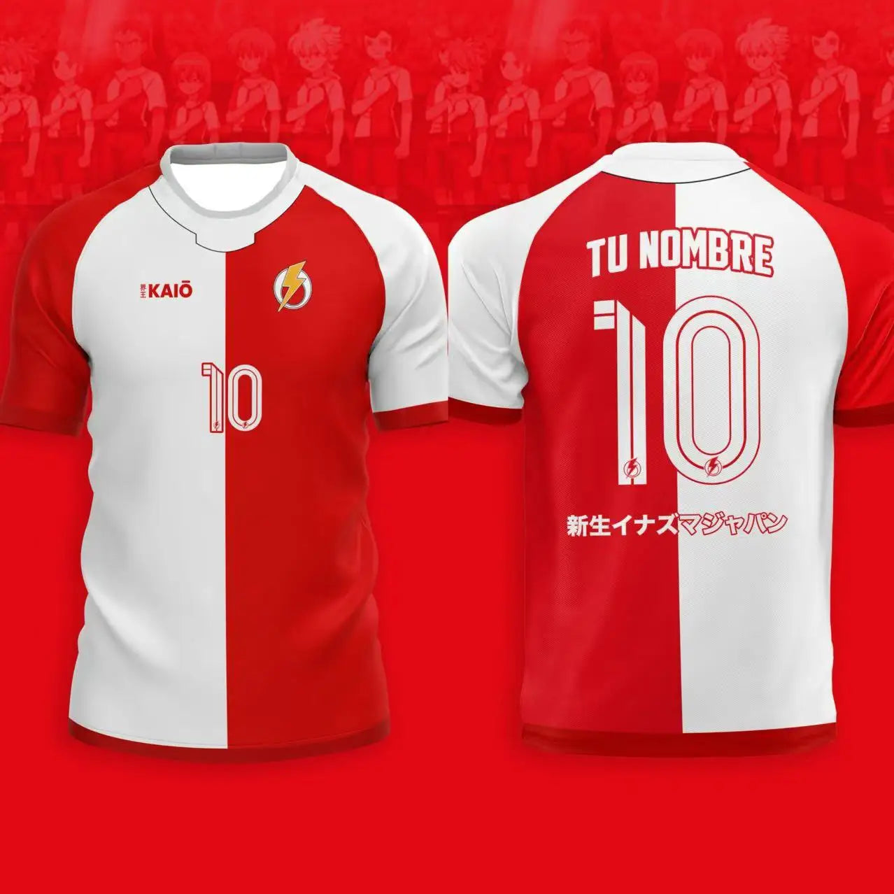 Inazuma Eleven: Mark Evens and Team. t-shirt jerseys