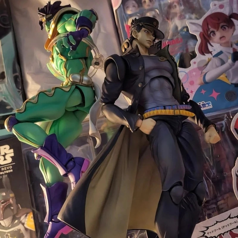 Jojo's Bizarre Adventure: Star Platinum et Jotaro Kujo. 25 CM figure
