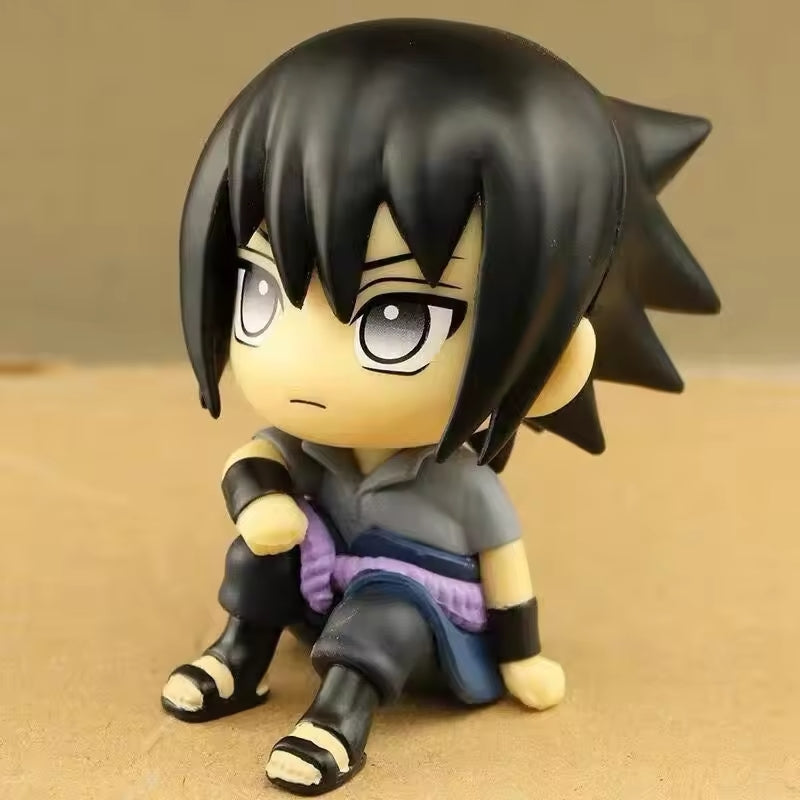 Naruto: Naruto, Kakashi, Sasuke, Itachi. 9cm Chibi Figure