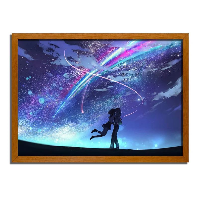 Your name: couple. Cadre LED