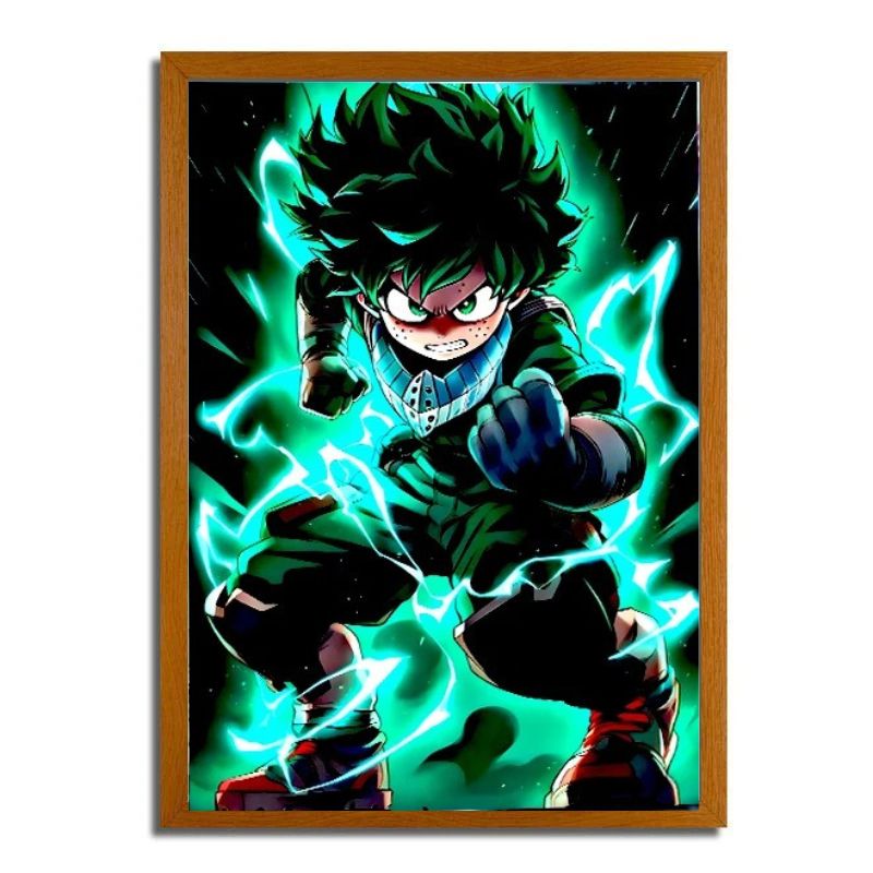 My Hero Academia. Izuku Midoriya. Cadre LED