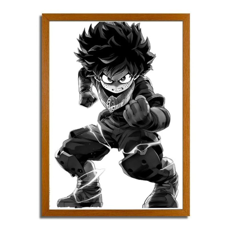 My Hero Academia. Izuku Midoriya. Cadre LED