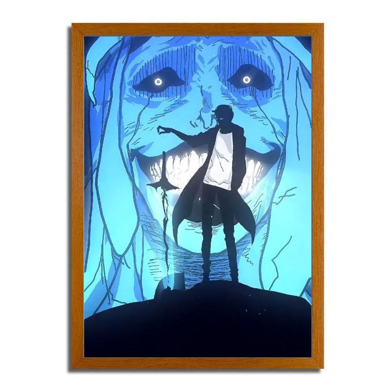 Solo leveling: Sung Jin-woo. LED frame
