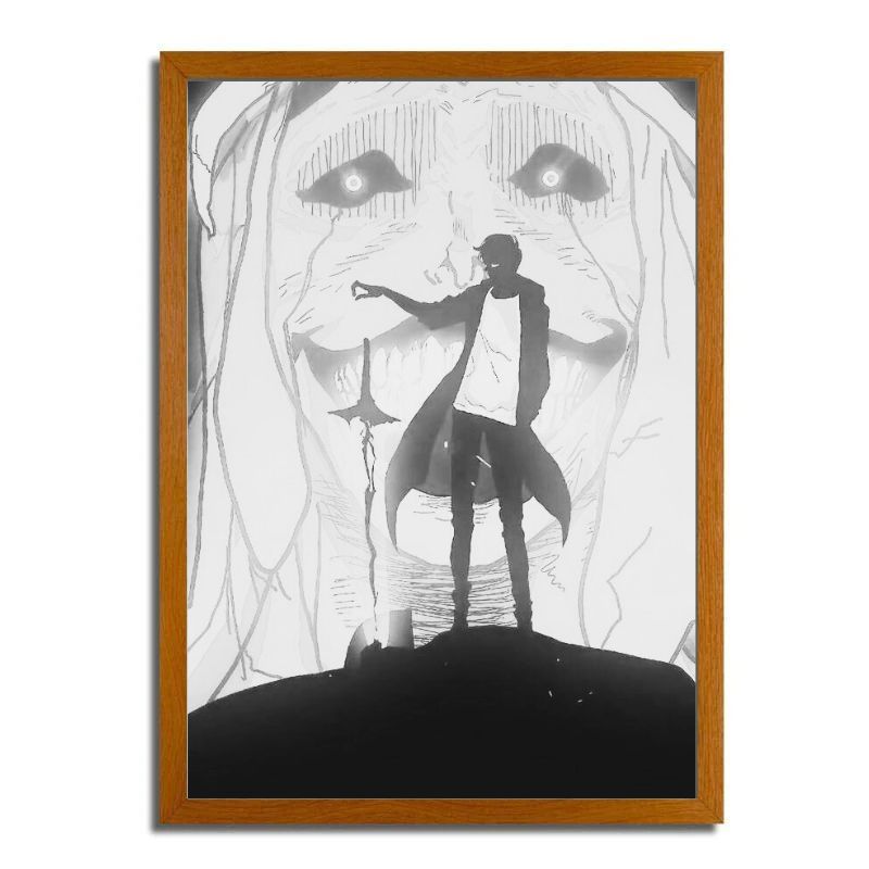 Solo leveling: Sung Jin-woo. LED frame