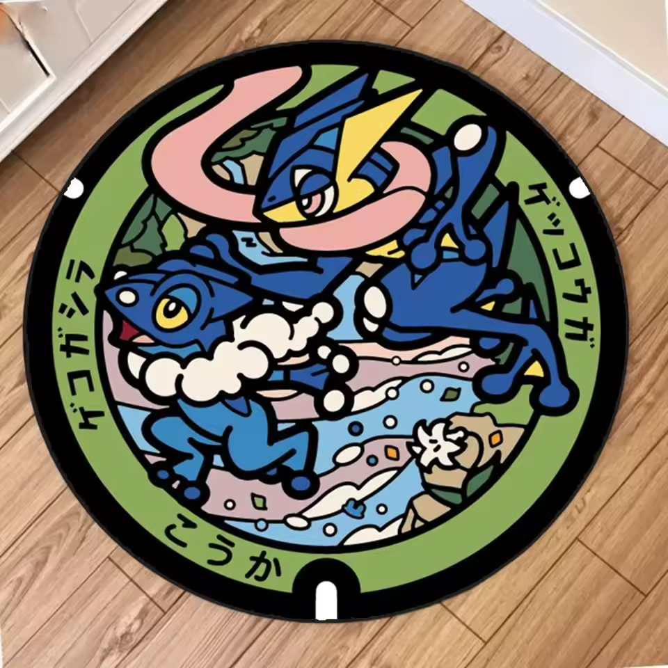 Pokemon: Tapis réalisés à la main