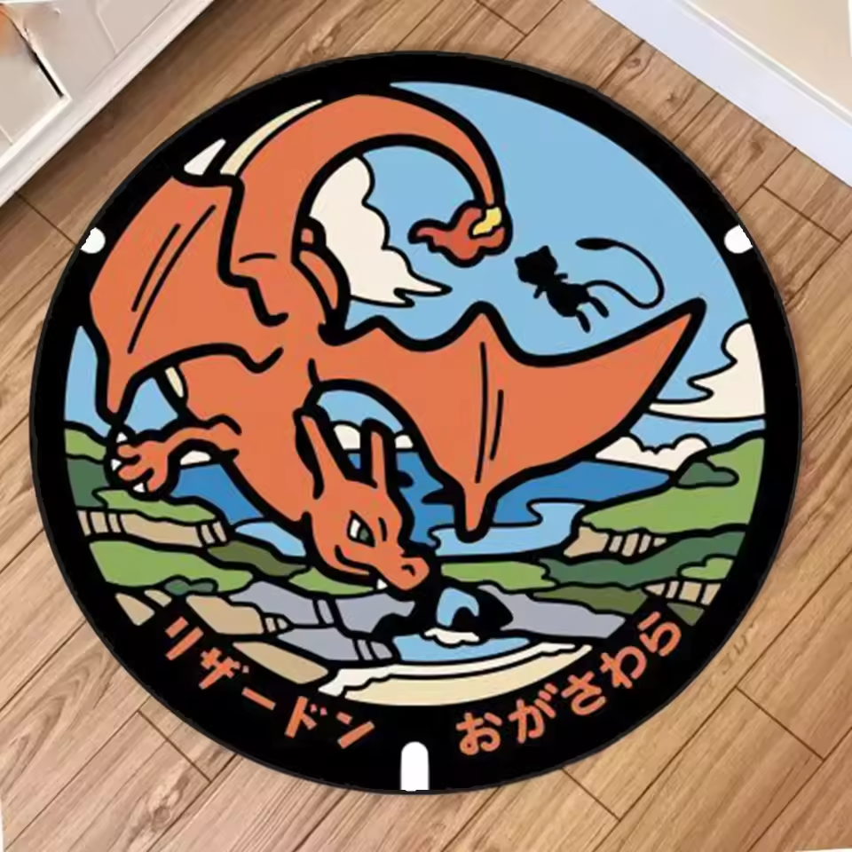 Pokemon: Tapis réalisés à la main