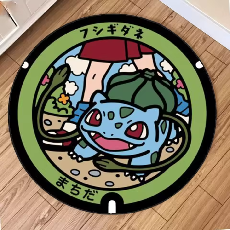 Pokemon: Tapis réalisés à la main