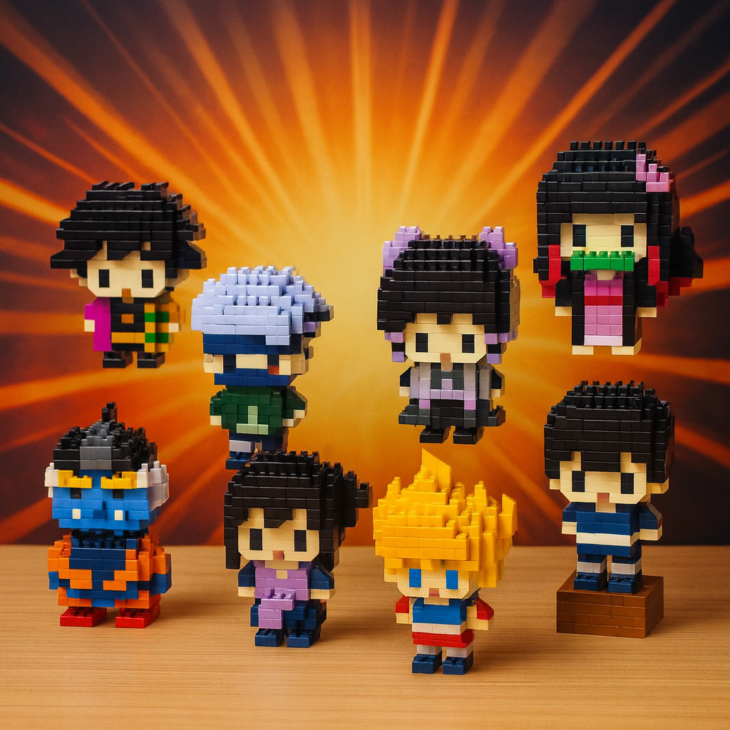 Puzzle: lego Anime Character