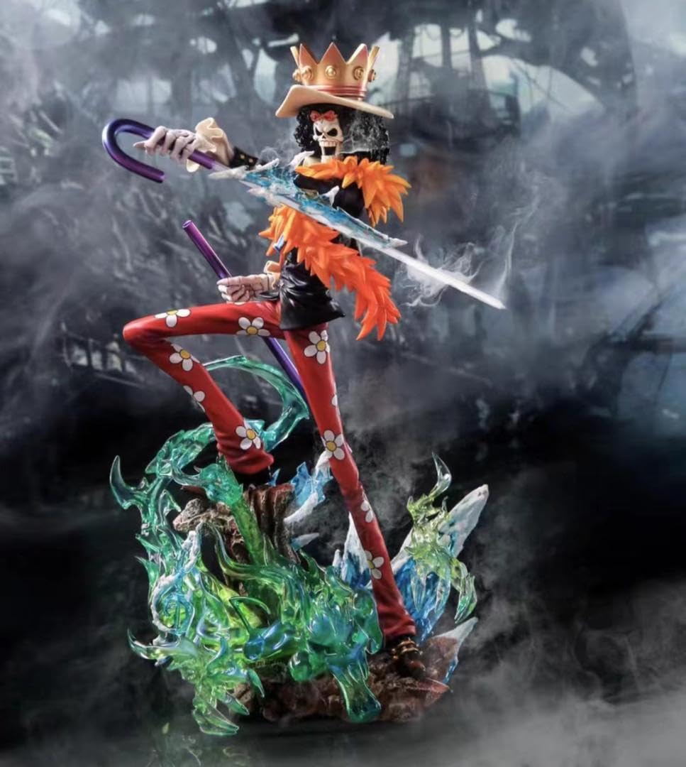 One piece: Brook. 33 cm maxi figure