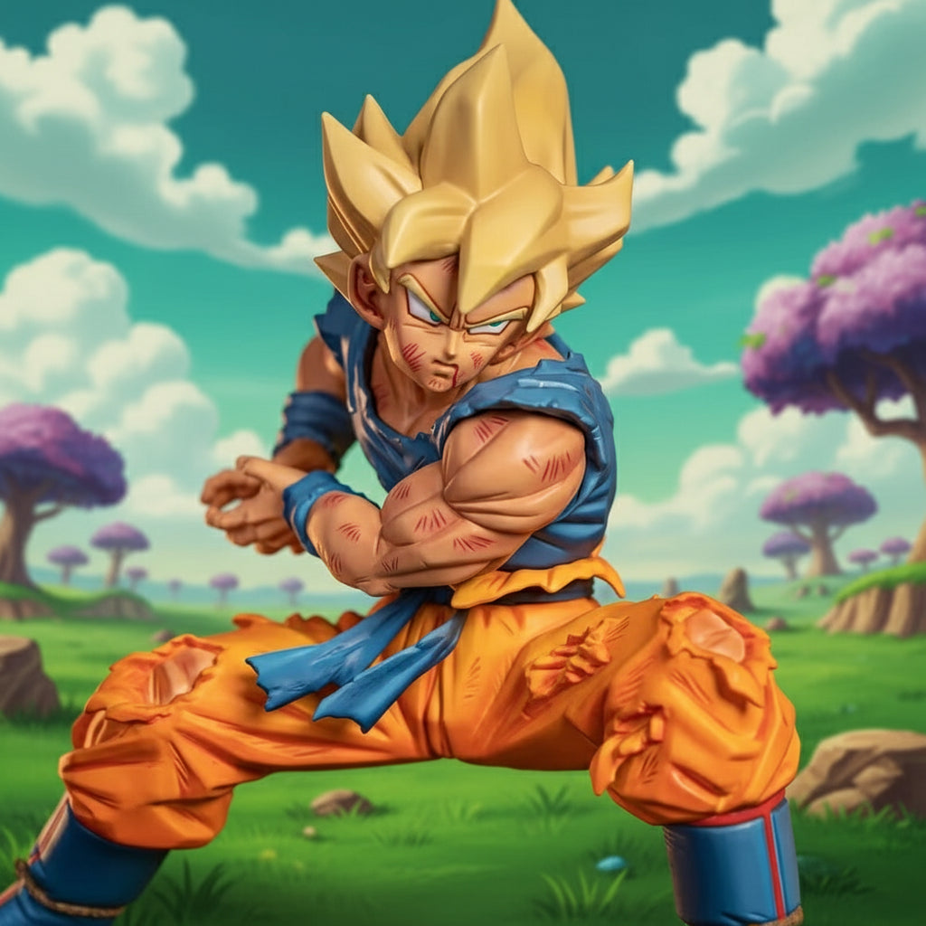 Dragon Ball Z: Son Goku Super Saiyan Kamehameha.17CM figure