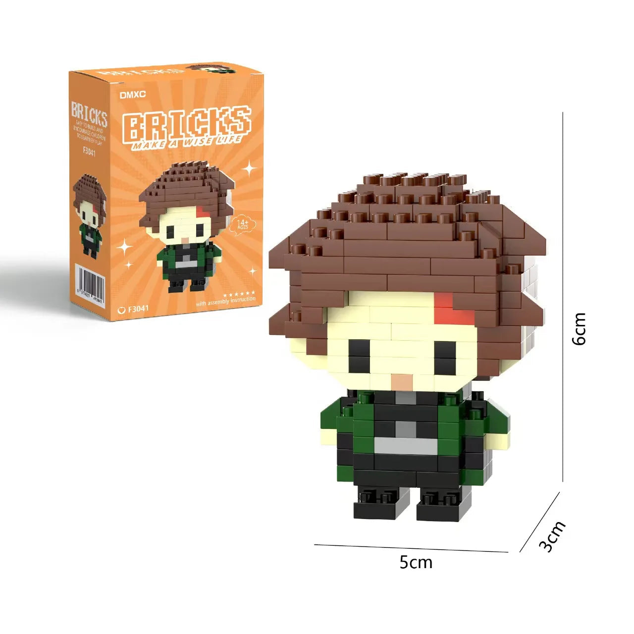 Puzzle: lego Anime Character
