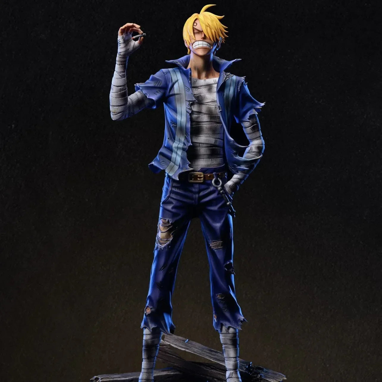 One Piece: Injured Luffy, Zoro and Sanji. 30cm Figure