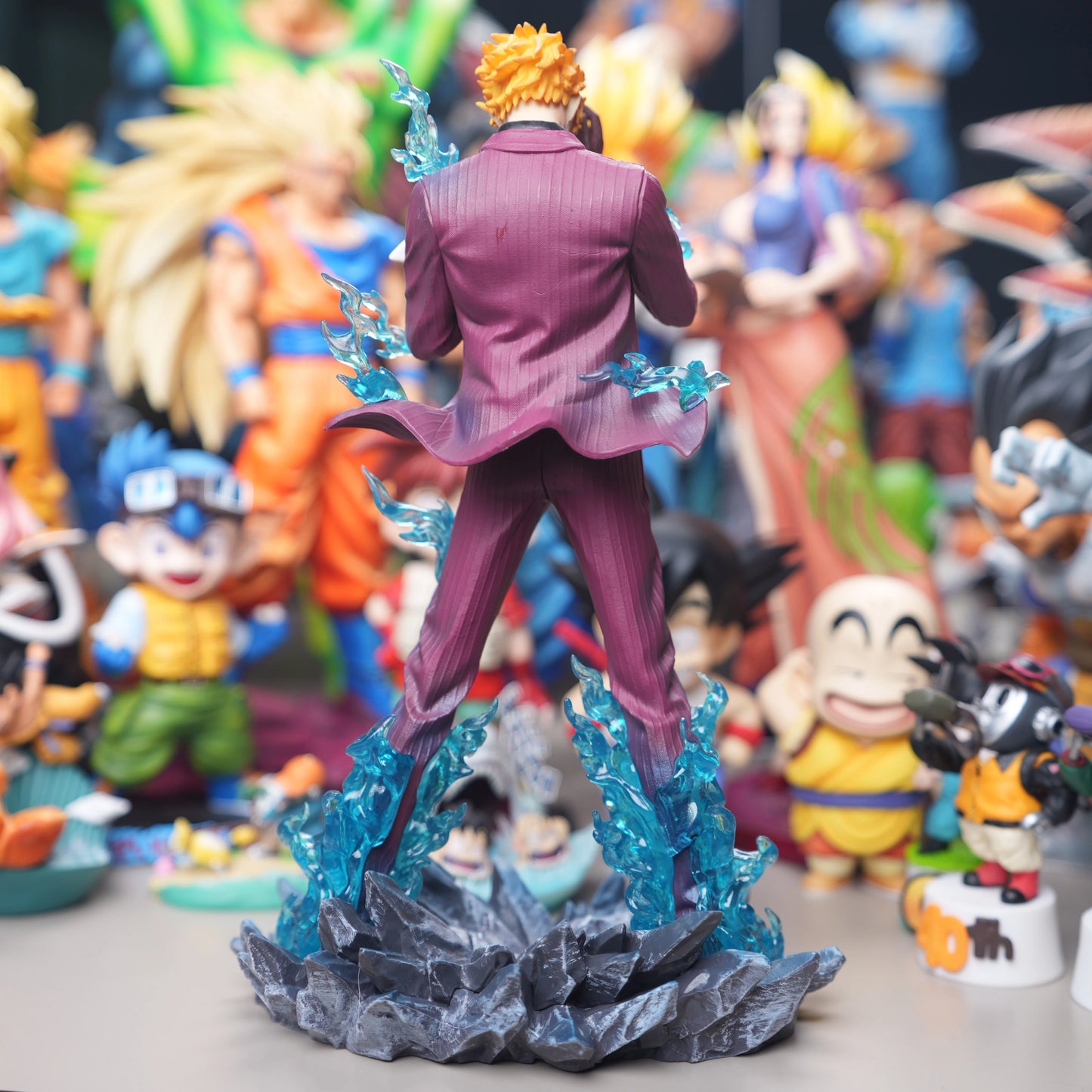 One Piece: Sanji Blue fire. 25cm figure