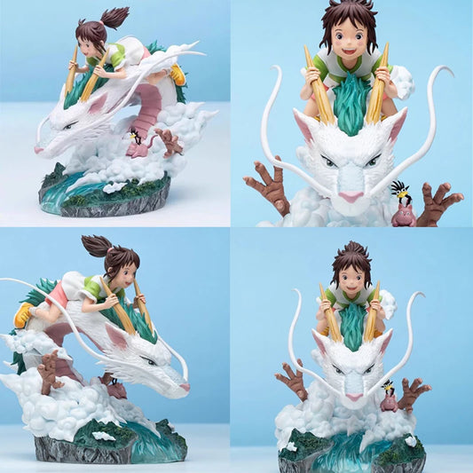 Spirited Away: Chihiro and Haku. 21 cm figure