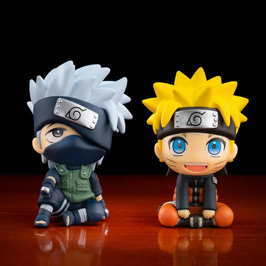 Naruto: Naruto, Kakashi, Sasuke, Itachi. 9cm Chibi Figure