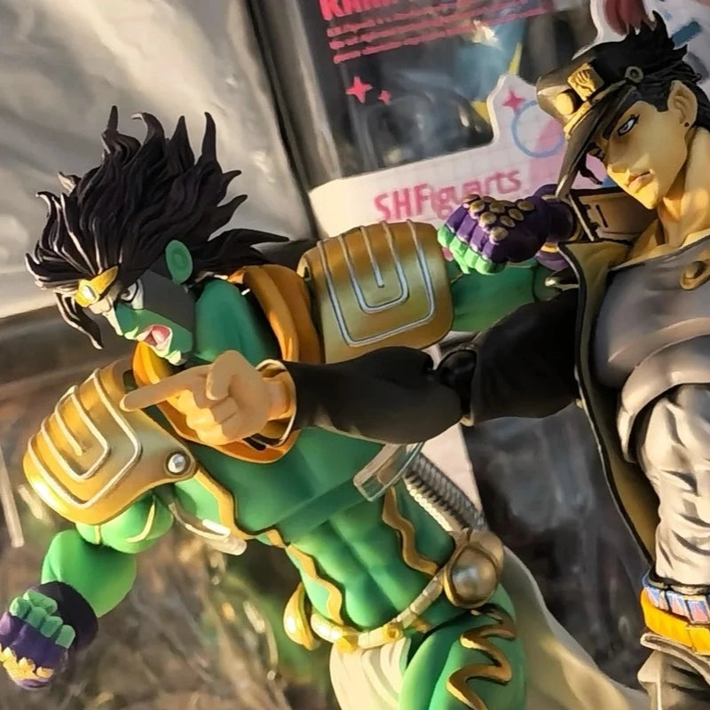 Jojo's Bizarre Adventure: Star Platinum et Jotaro Kujo. 25 CM figure