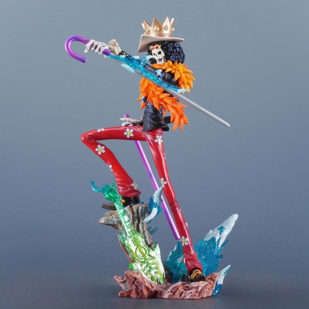 One piece: Brook. 33 cm maxi figure