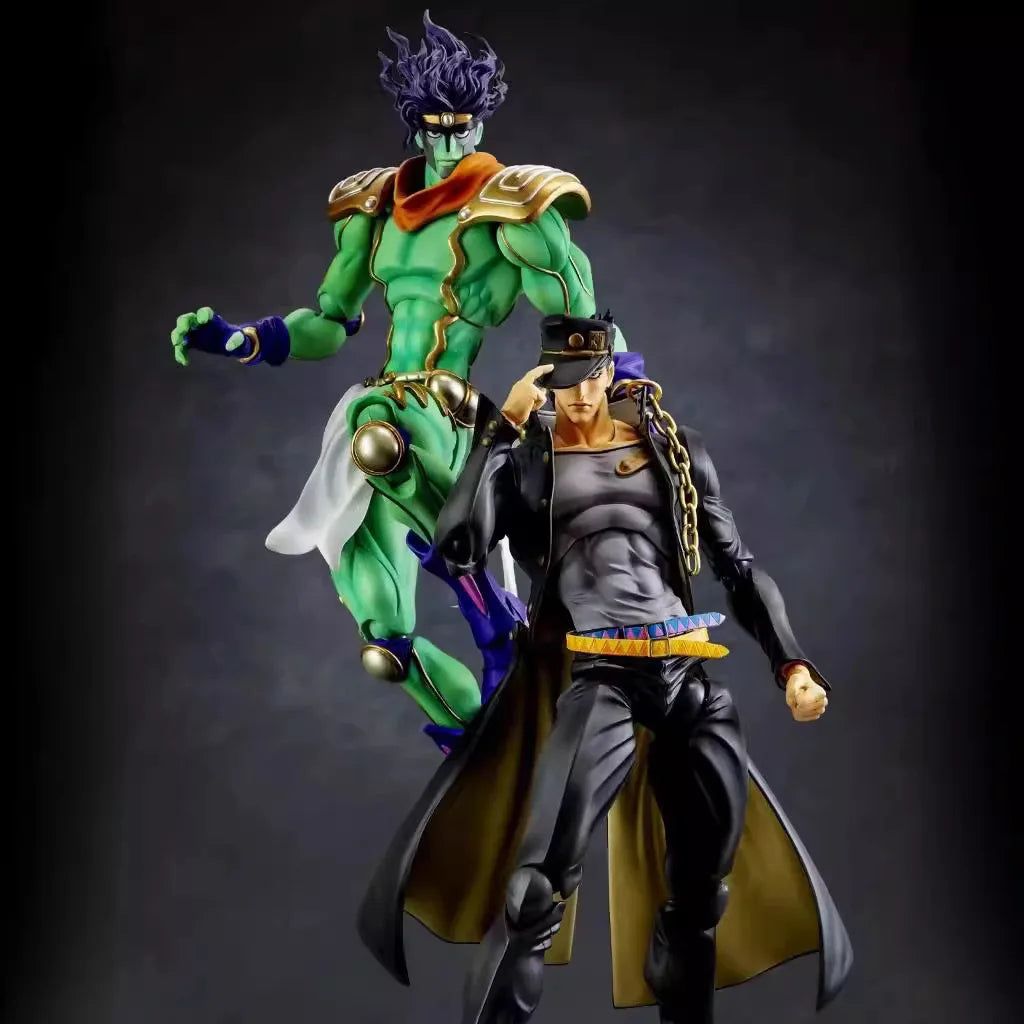 Jojo's Bizarre Adventure: Star Platinum et Jotaro Kujo. 25 CM figure