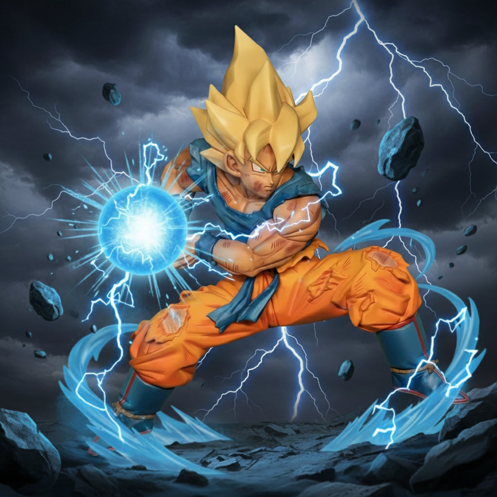 Dragon Ball Z: Son Goku Super Saiyan Kamehameha.17CM figure