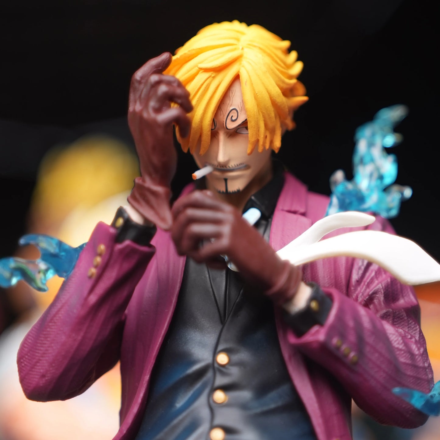 One Piece: Sanji Blue fire. 25cm figure