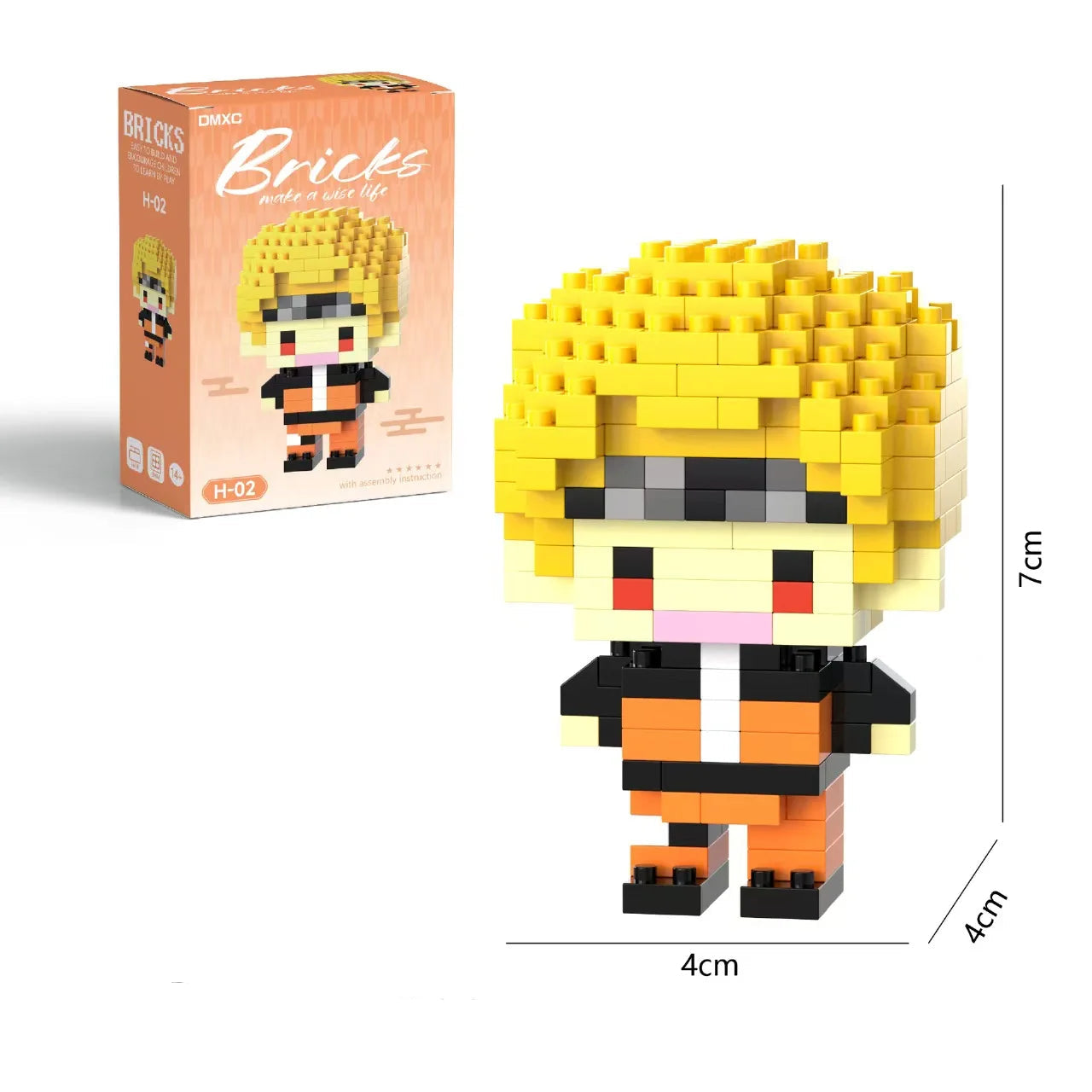 Puzzle: lego Anime Character