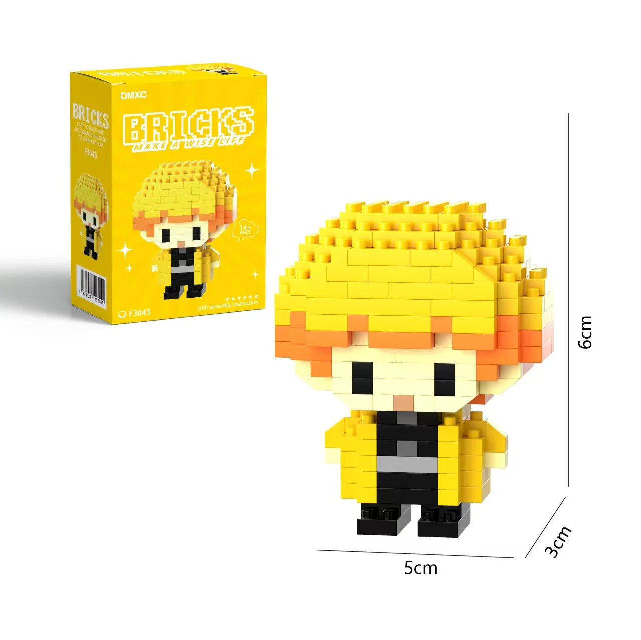 Puzzle: lego Anime Character