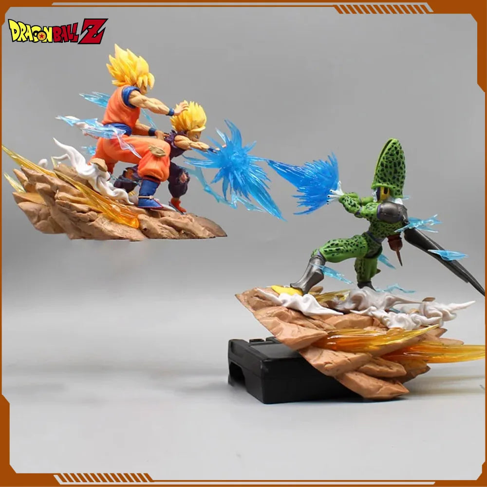 Dragon Ball Z: Kamehameha Son Goku Gohan VS Cell. 16cm figure