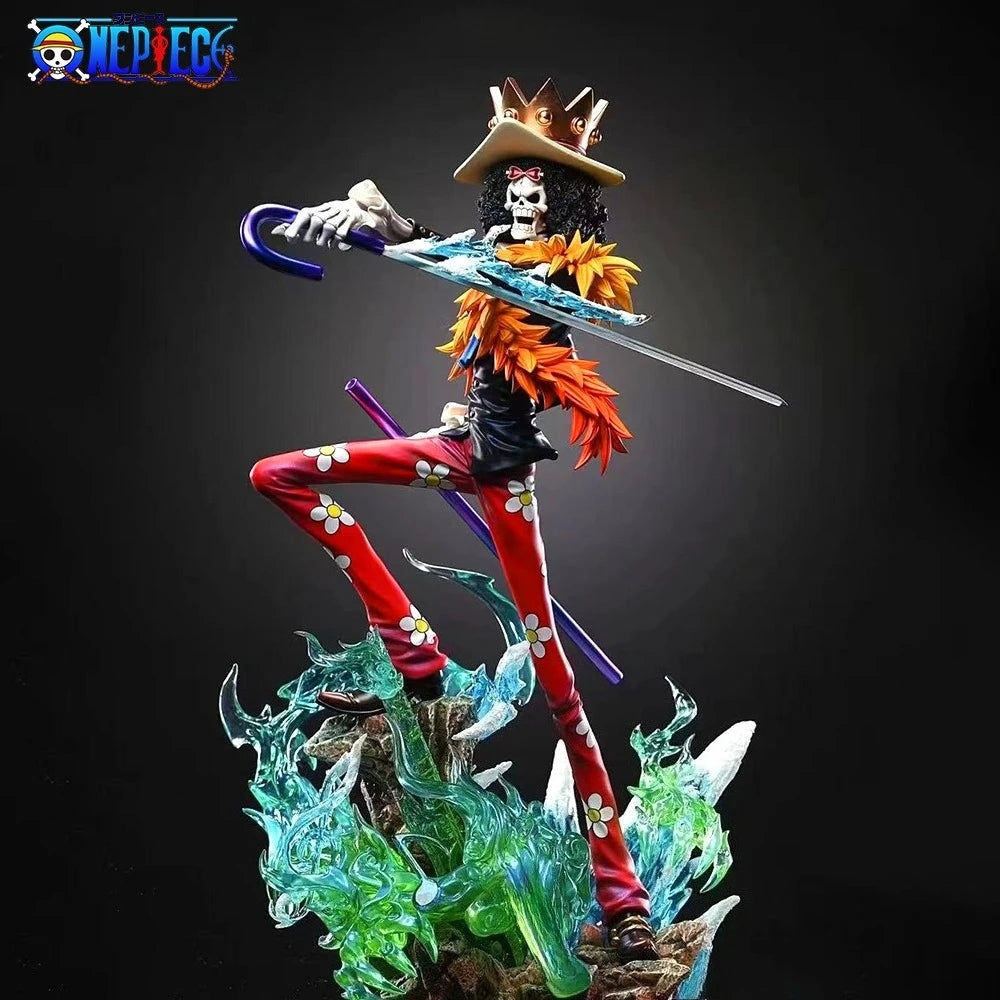 One piece: Brook. 33 cm maxi figure
