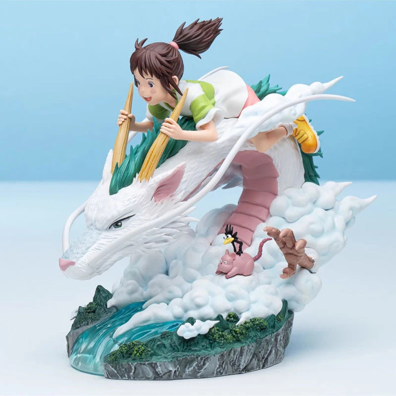 Spirited Away: Chihiro and Haku. 21 cm figure