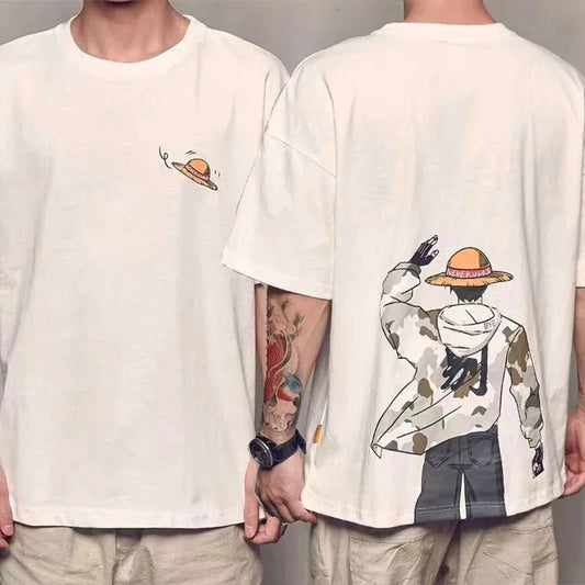 One Piece,T-shirt  tenue militaire