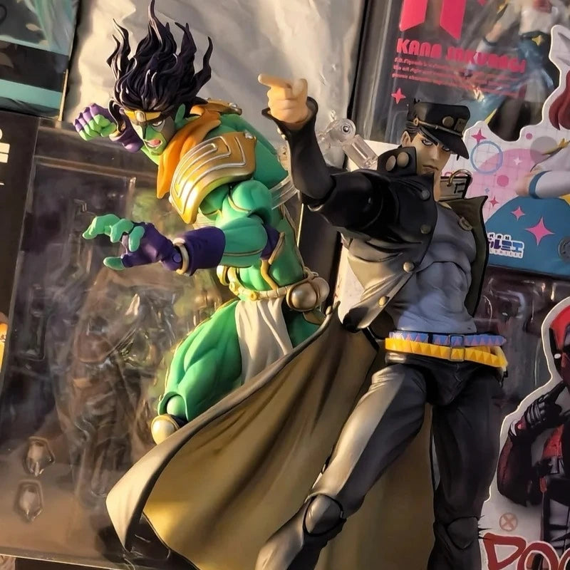 Jojo's Bizarre Adventure: Star Platinum et Jotaro Kujo. 25 CM figure