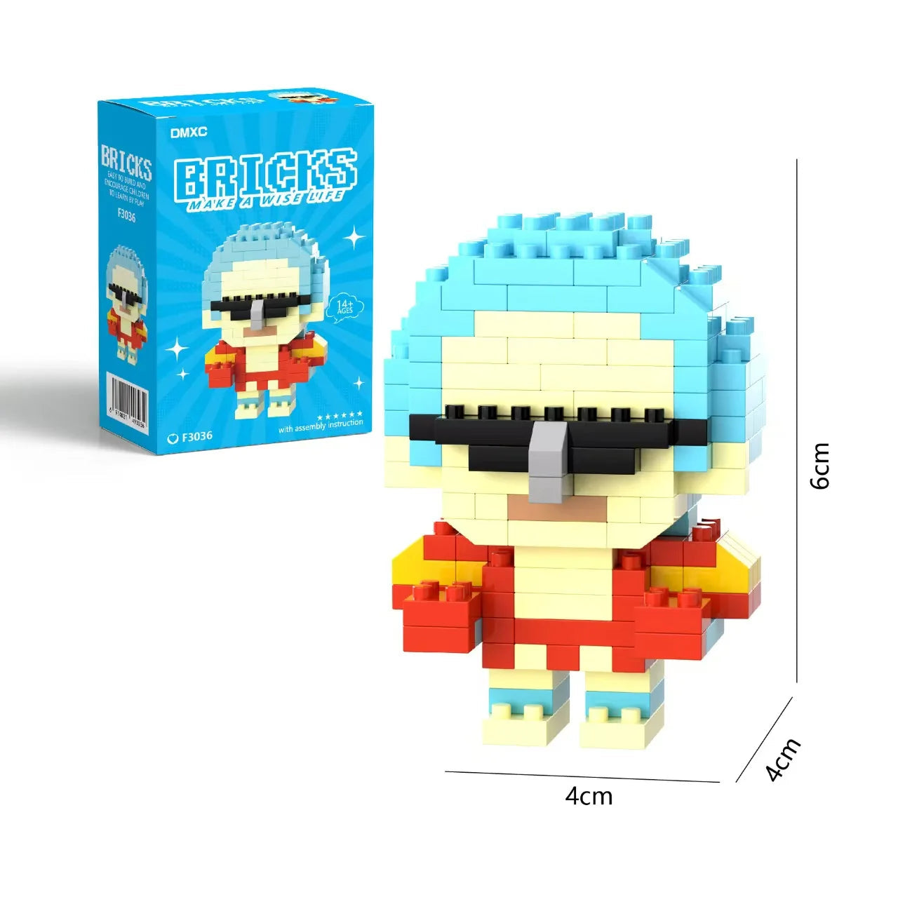 Puzzle: lego Anime Character