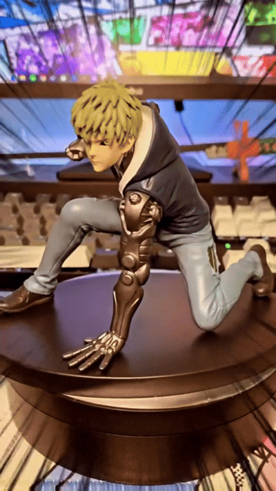 One Punch Man: Saitama and Genos. 16cm figure