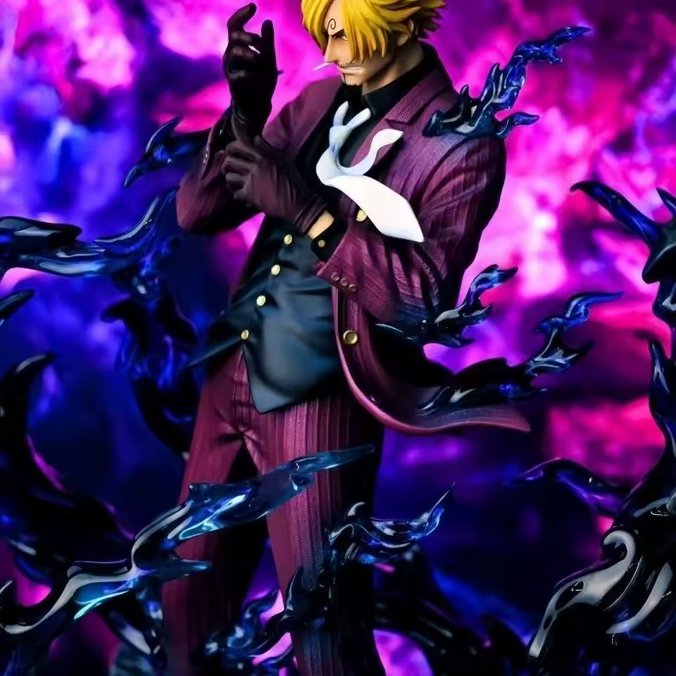 One Piece: Sanji Blue fire. 25cm figure